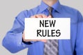 New rules Royalty Free Stock Photo