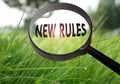 New rules Royalty Free Stock Photo