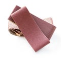 New sandpaper closeup Royalty Free Stock Photo