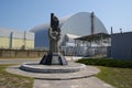 The new sarcophagus over the Chernobyl Reactor