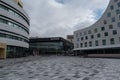 The new Scandic hotel in the new city center of Kiruna. Royalty Free Stock Photo