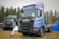 New Scania XT Range Trucks on Display