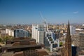 New Scottish Power Headquarters under construction from the Pinnacle Building