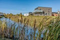 The new settelment Vinge around a little creek with bulrush