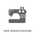 New Sewing Machine icon from Sew collection. Royalty Free Stock Photo