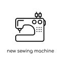 New Sewing Machine icon from Sew collection. Royalty Free Stock Photo