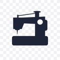 New Sewing Machine transparent icon. New Sewing Machine symbol d Royalty Free Stock Photo