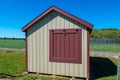 new shed outdoor Royalty Free Stock Photo