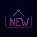 New sign line nolan icon. Simple thin line, outline vector of real estate icons for ui and ux, website or mobile application