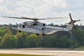 New Sikorsky CH-53K King Stallion heavy-lift helicopter Royalty Free Stock Photo