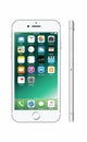 New silver-colored white iPhone 7