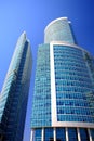 New skyscrapers business centre in moscow city Royalty Free Stock Photo