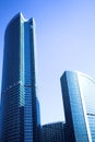 New skyscrapers business centre in moscow city Royalty Free Stock Photo