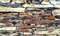 Slate Stone Wall.Closeup surface marble pattern at marble stone wall texture background