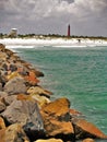 New Smyrna Beach at Ponce Inlet Royalty Free Stock Photo