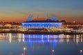 New soccer stadium on Krestovsky Island in St. Petersburg, Russi Royalty Free Stock Photo