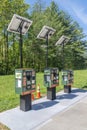 New Solar-Powered GSMNP Cades Cove Parking Pass Vending Machines