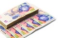 New South African 100 Rand notes Royalty Free Stock Photo