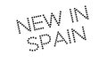 New In Spain rubber stamp