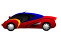 New sport car model photo Royalty Free Stock Photo