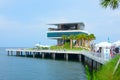 The new St. Pete Pier in Saint Petersburg, Florida, during it`s grand opening weekend in July 2020