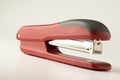 Stapler for stapling papers on a table Royalty Free Stock Photo