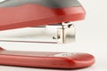 Stapler for stapling papers on a table Royalty Free Stock Photo