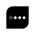 New star rating icon