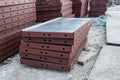 New steel formwork for construction