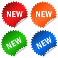 New sticker Royalty Free Stock Photo