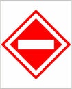The new stop sign symbol