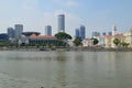 New Supreme Court, Singapore Parliament Building and Victoria Theatre and Concert Hall. Singapore