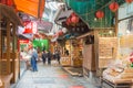 Jiufen Old Street. a famous tourist spot in Ruifang, New Taipei City, Taiwan