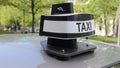 New taxi dome Royalty Free Stock Photo