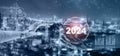 New technology trends in 2024 concept. Initiative innovation and technology. Digital and technology transformation