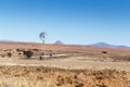 New Technology Windmill - Cradock Landscape Royalty Free Stock Photo