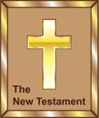 The New Testament Golden cross