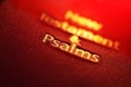 New Testament and Psalms book