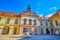 New Town Hall of Brno and its fountain, Czech Republic