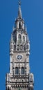 New Town Hall Clock Tower Munich Germany Royalty Free Stock Photo