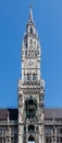 New Town Hall Clock Tower Munich Germany Royalty Free Stock Photo