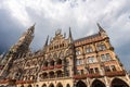 Neue Rathaus Munich Bavaria Germany - The New Town Hall in Gothic style Royalty Free Stock Photo