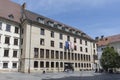 The new town hall palace in Bratislava Royalty Free Stock Photo