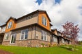 New Townhomes in Suburban North America Royalty Free Stock Photo