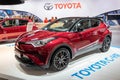 New Toyota C-HR subcompact crossover SUV car