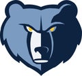 Memphis Grizzlies logo illustration Royalty Free Stock Photo