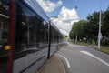 New Tram At Amsterdam The Netherlands 20-7-2020