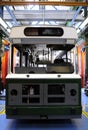 New tram in the factory