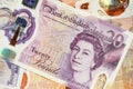 New UK British Currency Twenty Pound Notes