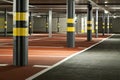 New underground parking Royalty Free Stock Photo
